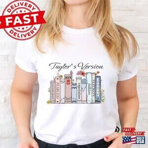 T4ylors Music Albums As Books T-Shirt Fun Lover Gift Classic Unisex
